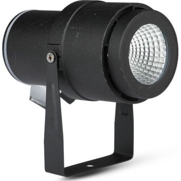 LED-Außenleuchte LED/12W/100-240V IP65 schwarz - grünes Glas