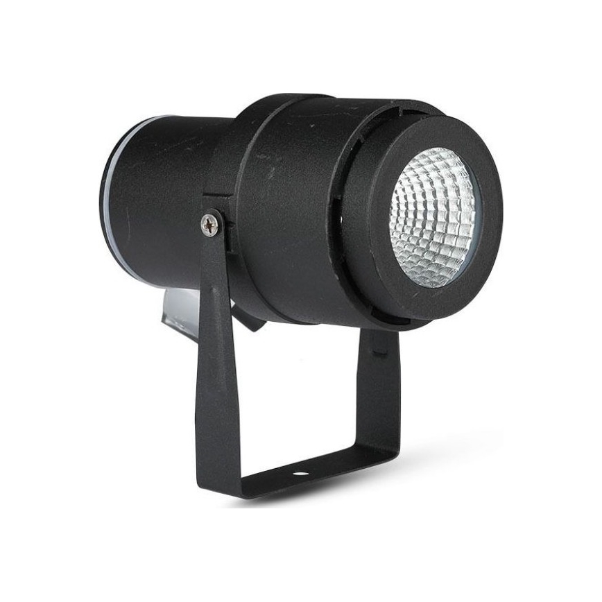 LED-Außenleuchte LED/12W/100-240V IP65 schwarz - grünes Glas