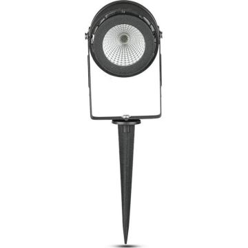 LED-Außenleuchte LED/12W/100-240V IP65 schwarz - grünes Glas