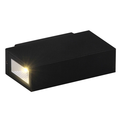 LED Außenwandleuchte ORLEAN 2xLED/2,5W/230V schwarz IP54