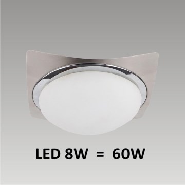 LED Bad-Wand/Deckenleuchte LENS 1xLED/8W 170 mm