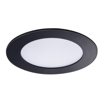 LED Badezimmer-Einbauleuchte ROUNDA LED/6W/230V IP44 schwarz