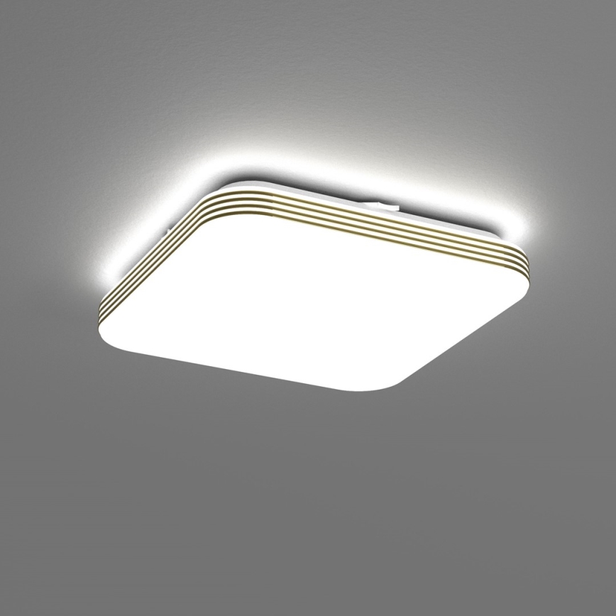 LED-Deckenleuchte für Badezimmer DABAR LED/11W/230V 4000K 26x26 cm IP44