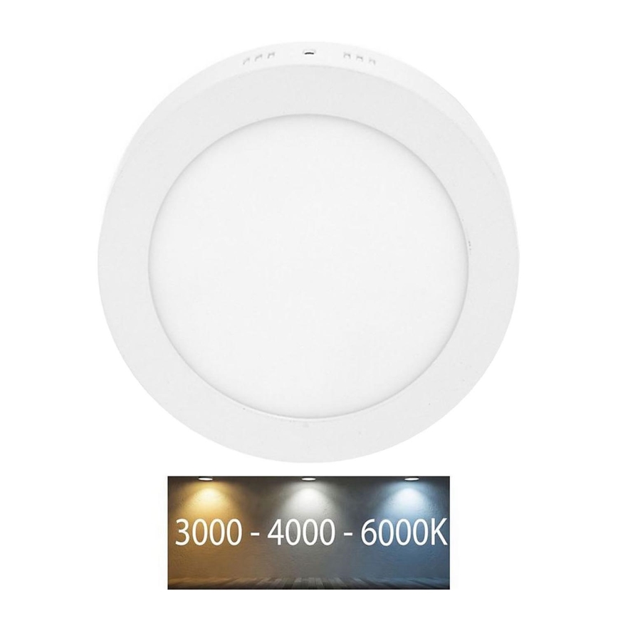 LED-Deckenleuchte für Badezimmer LADA LED/12W/230V 3000/4000/6000K d 17 cm IP44 weiß