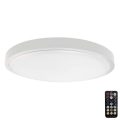 LED-Deckenleuchte für Badezimmer mit Sensor SAMSUNG CHIP LED/24W/230V IP44 6500K d 35 cm weiß + Fernbedienung