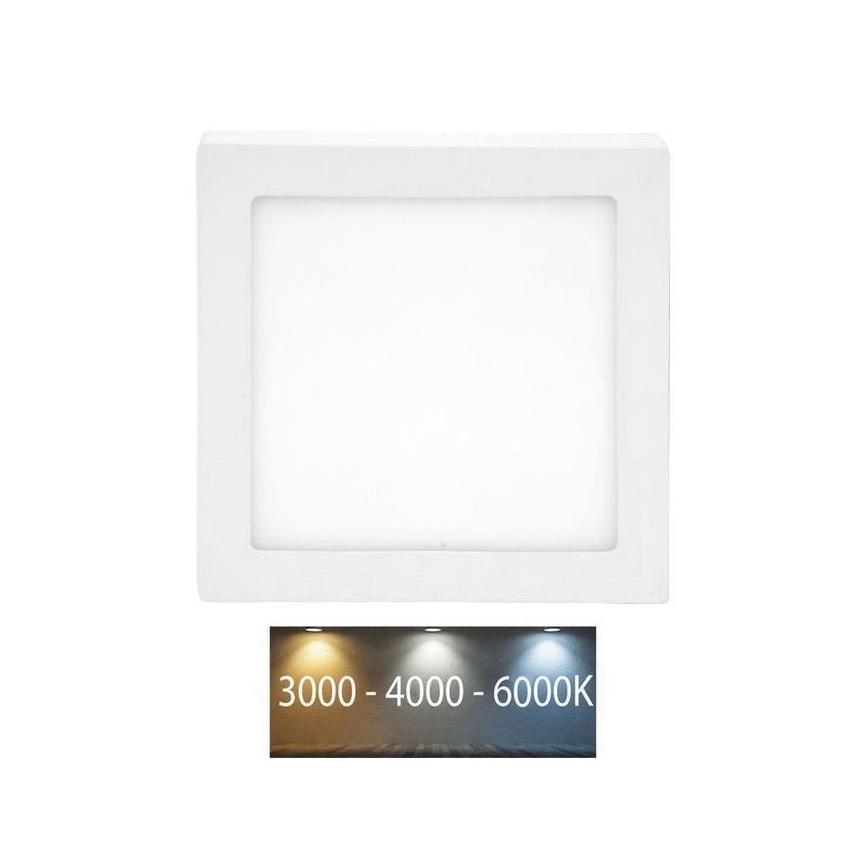 LED-Deckenleuchte für Badezimmer RAFA LED/12W/230V 3000/4000/6000K 17x17 cm IP44 weiß