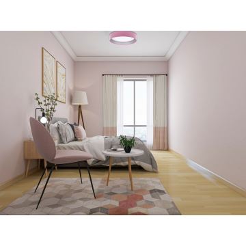 LED-Deckenleuchte GALAXY LED/24W/230V pink/silbern