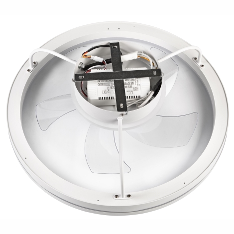 Dimmbare LED-Deckenleuchte mit Ventilator FARGO LED/37W/230V weiß + Fernbedienung
