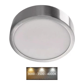 LED-Deckenleuchte NEXXO LED/12,5W/230V 3000/3500/4000K d. 17 cm Chrom
