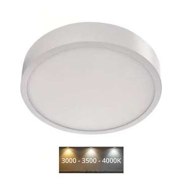 LED-Deckenleuchte NEXXO LED/21W/230V 3000/3500/4000K T. 22,5 cm weiß