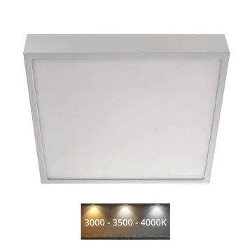 LED-Deckenleuchte NEXXO LED/28,5W/230V 3000/3500/4000K 30x30 cm weiß