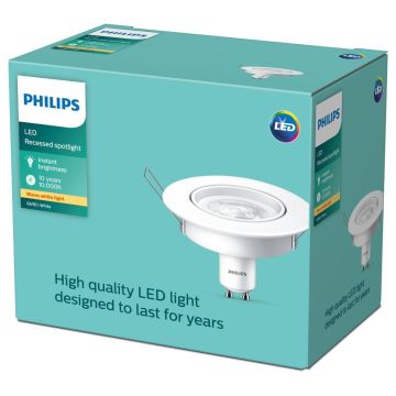 LED-Deckenleuchte Philips 1xGU10/3W/230V 2700K