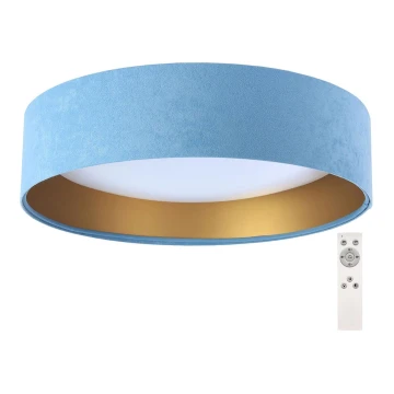 LED Dimmbare Deckenleuchte SMART GALAXY LED/24W/230V blau/gold + Fernbedienung
