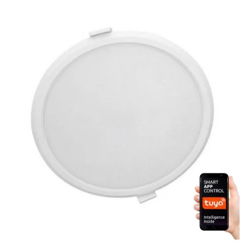 LED dimmbare Einbauleuchte ALGINE LED/12W/230V Wi-Fi Tuya rund