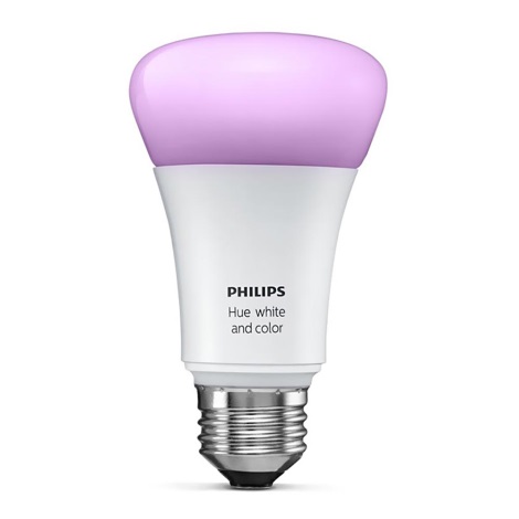LED Dimmbare Glühbirne Philips Hue WHITE AND COLOR AMBIANCE 1xE27/10W/230V