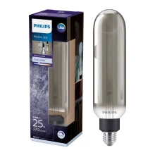 LED dimmbare Glühlampe SMOKY VINTAGE Philips T65 E27/6,5W/230V 4000K