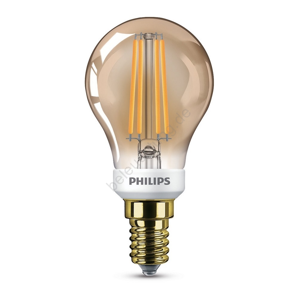 LED dimmbare Glühlampe VINTAGE Philips P45 E14/5W/230V 2200K