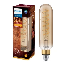 LED dimmbare Glühlampe VINTAGE Philips T65 E27/6,5W/230V 2000K