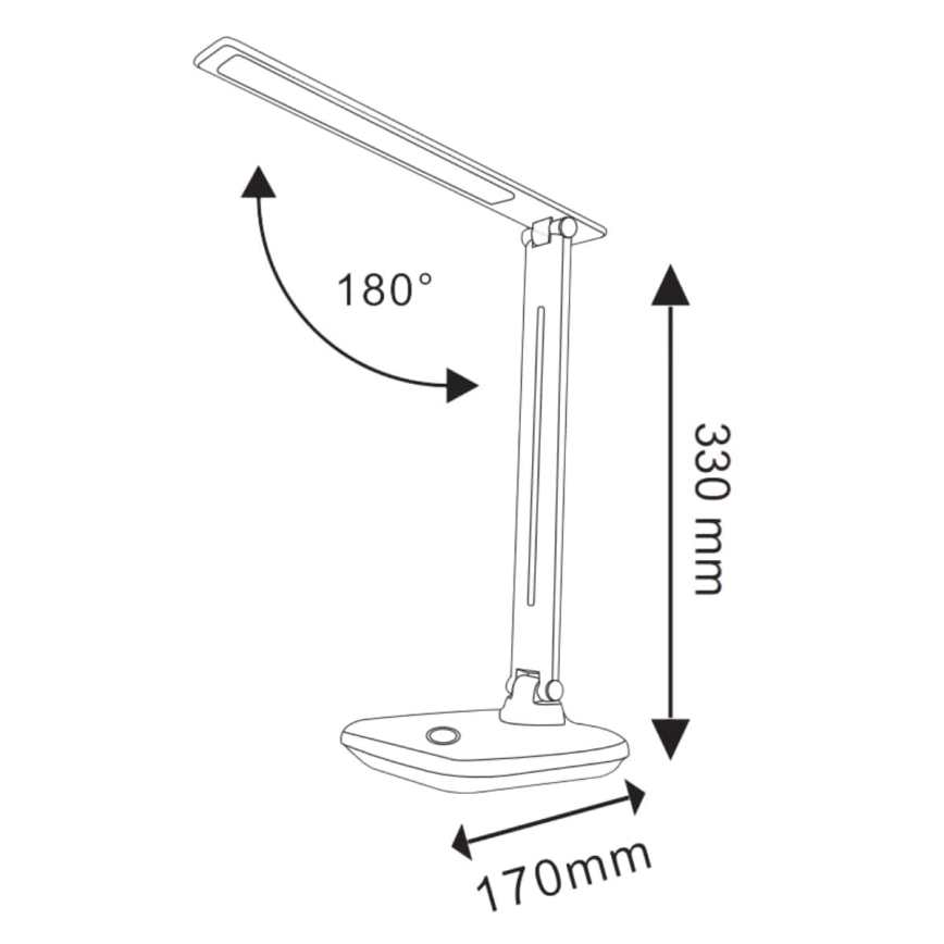 LED Dimmbare Touch-Tischleuchte VINTO LED/8W/230V weiß