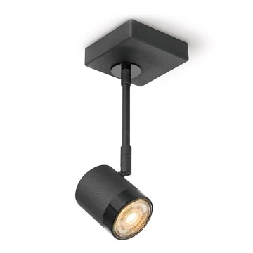 LED dimmbarer Strahler MANU 1xGU10/5,8W/230V schwarz