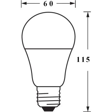 LED-Dimmbirne SMART+ E27/9,5W/230V 2.700K Wi-Fi - Ledvance