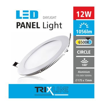 LED Einbauleuchte LED/12W/230V