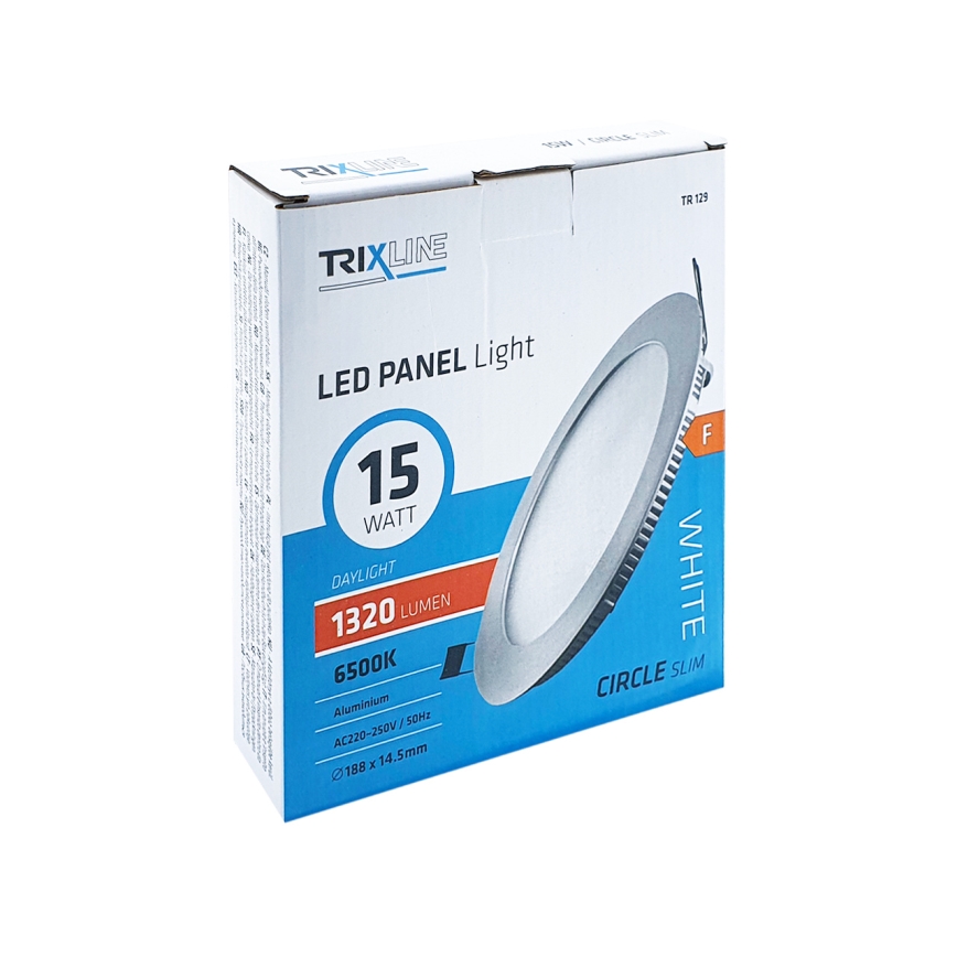 LED Einbauleuchte CIRCLE LED/15W/230V 6500K