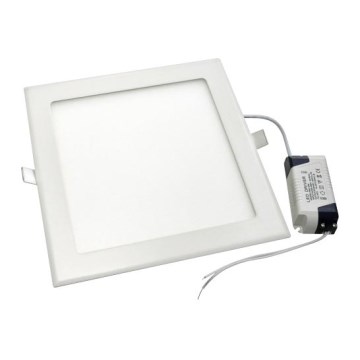 LED-Einbauleuchte für Badezimmer RIKI-V LED/18W/230V 225x225 mm IP40