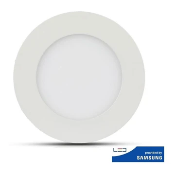 LED-Einbauleuchte LED/12W/230V 3000K rund