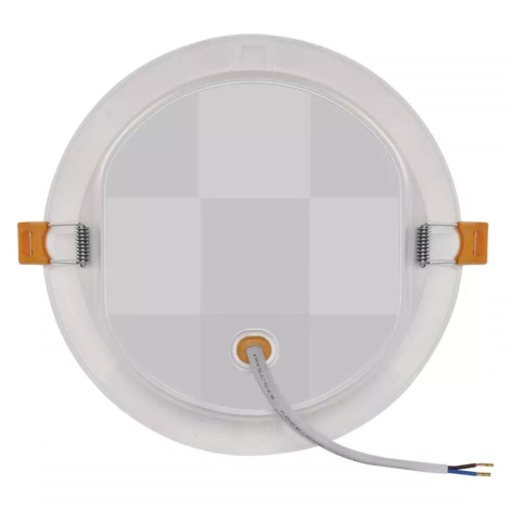 LED Einbauleuchte LED/18W/230V Durchschn. 17 cm weiß