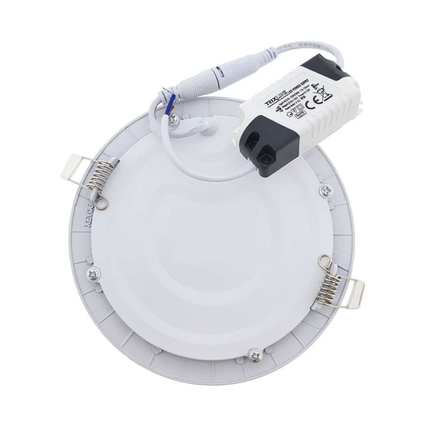 LED-Einbauleuchte QTEC LED/15W/230V 2700K d 18,8 cm