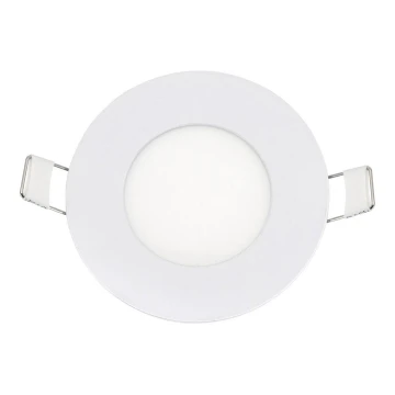 LED-Einbauleuchte QTEC LED/3W/230V 2700K d 8,3 cm