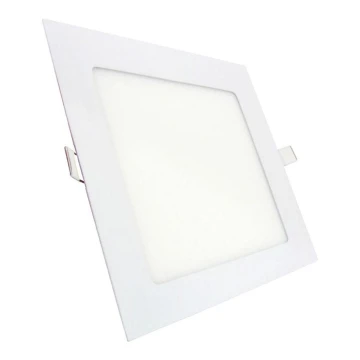 LED-Einbauleuchte QTEC LED/3W/230V 6500K 8,3x8,3 cm