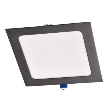 LED-Einbauleuchte RIGEL LED/10W/230V 4000K 16,8x16,8 cm schwarz