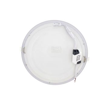 LED Einbauleuchte ROUND LED/24W/230V 4200K