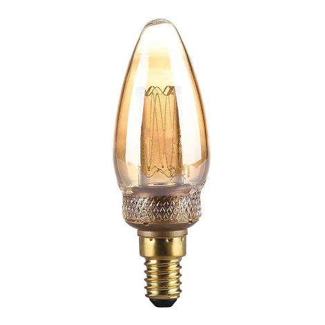 LED-Glühbirne FILAMENT E14/2W/230V 1800K Art Edition