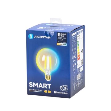 LED-Glühbirne FILAMENT G125 E27/6W/230V 2700-6500K - Aigostar