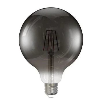 LED-Glühbirne FILAMENT SMOKE G125 E27/4W/230V 2000K