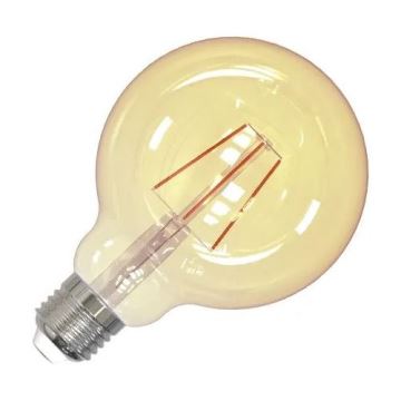 LED-Glühbirne FILAMENT VINTAGE G95 E27/4W/230V 2000K