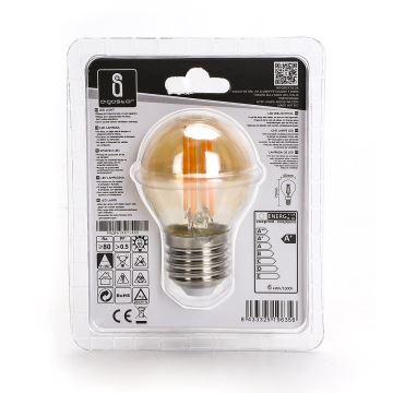 LED Glühbirne G45 E27/6W/230V 2200K - Aigostar