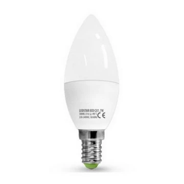 LED Glühbirne LEDSTAR C37 E14/7W/230V 3000K