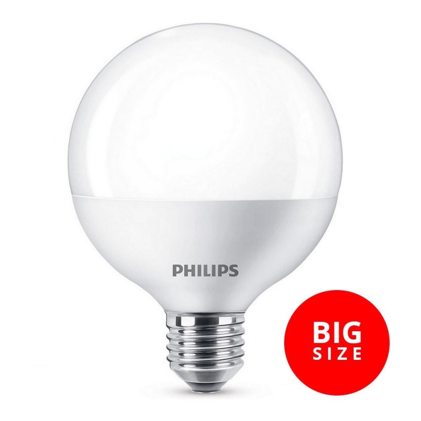 LED-Glühbirne Philips G95 E27/8,5W/230V 6500K