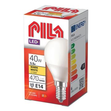 LED-Glühbirne Philips Pila P45 E14/5,5W/230V 2700K