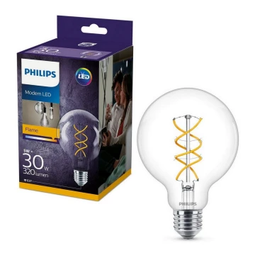 LED Glühbirne Philips VINTAGE G95 E27/5W/230V 2200K