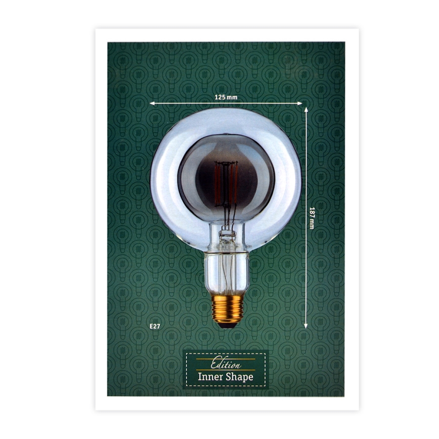 LED Glühbirne SHAPE G125 E27/4W/230V 2700K - Paulmann 28763