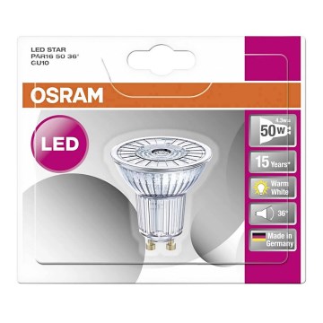 LED Glühbirne STAR GU10/4,3W/230V 2700K - Osram