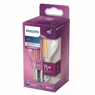 LED-Glühbirne VINTAGE Philips A60 E27/8,5W/230V 4000K
