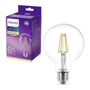 LED-Glühbirne VINTAGE Philips E27/7W/230V 2700K