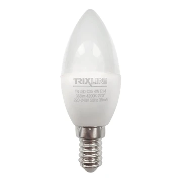 LED-Glühlampe C35 E14/4W/230V 4200K