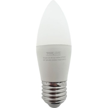 LED-Glühlampe C35 E27/8W/230V 2700K